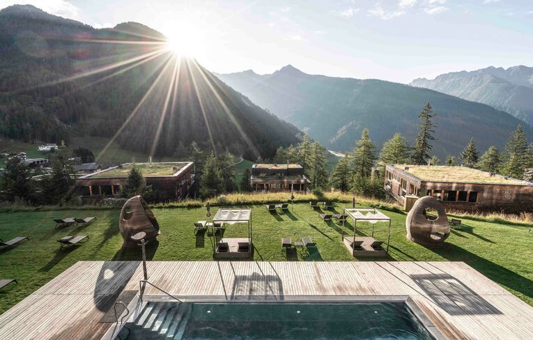 In nature's amphitheatre: at the four-star Gradonna Mountain Resort